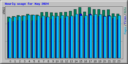 Hourly usage for May 2024